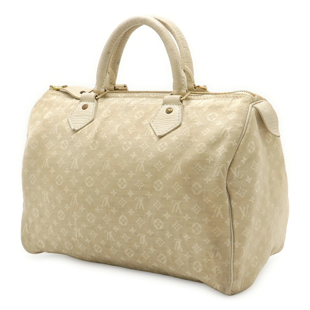 Louis Vuitton Monogram Dune Handbag White Boston Lin Bag Speedy